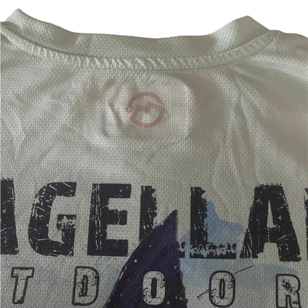 Magellan Men’s outdoors Pro Aqua Blue shirt Angler Series Long Sleeve Si… - Picture 6 of 13